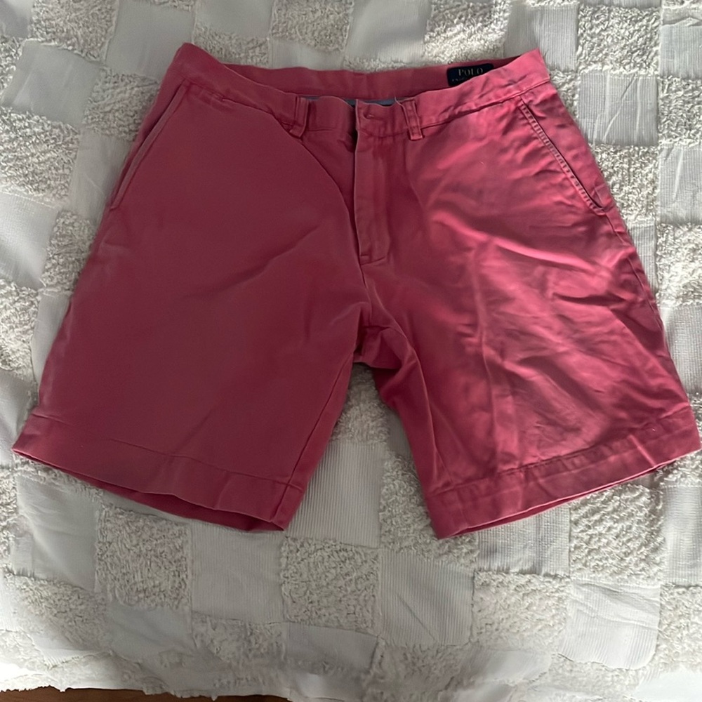 Men’s Polo Ralph Lauren Shorts Size 34 Nantucket Red